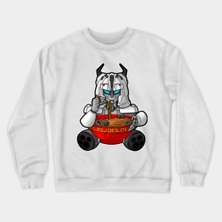 Kawaii Japanese anime ramen mecha Crewneck Sweatshirt